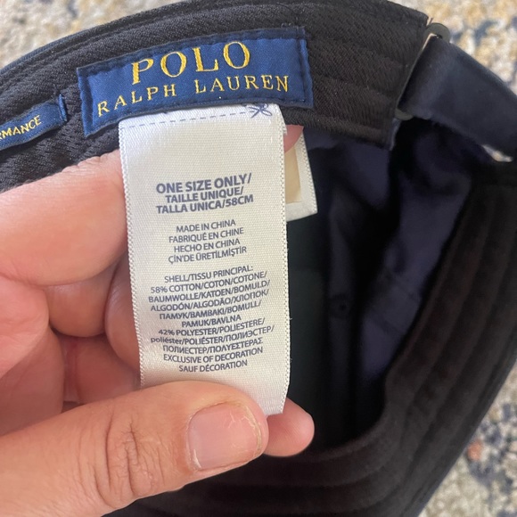 Ralph Lauren Polo performance adjustable hat - big kid size - Picture 7 of 7
